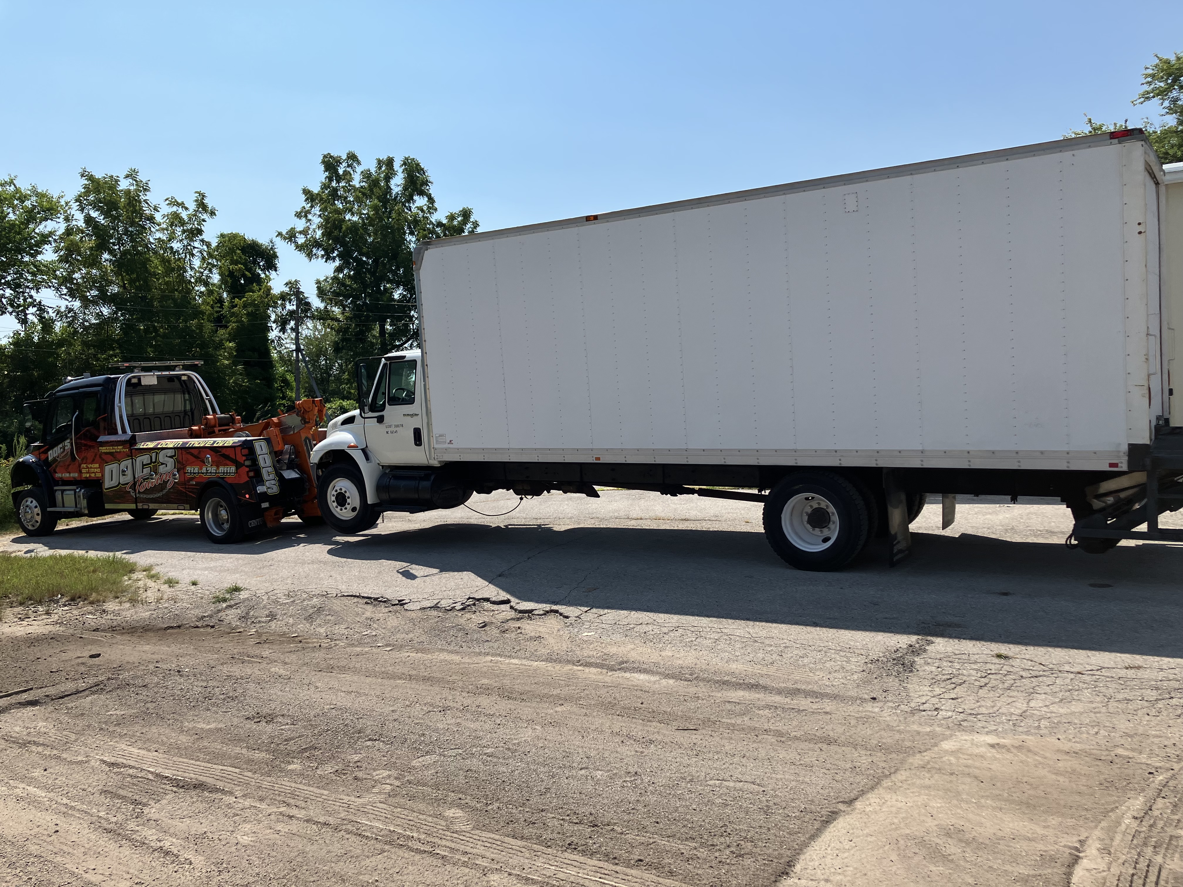 Box Truck Towing